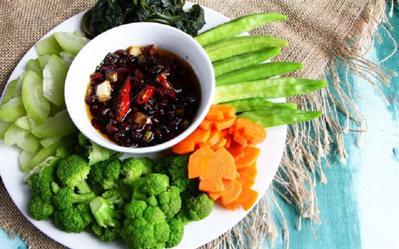 Củ quả chấm kho quẹt