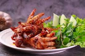 Chân gà nướng sa tế